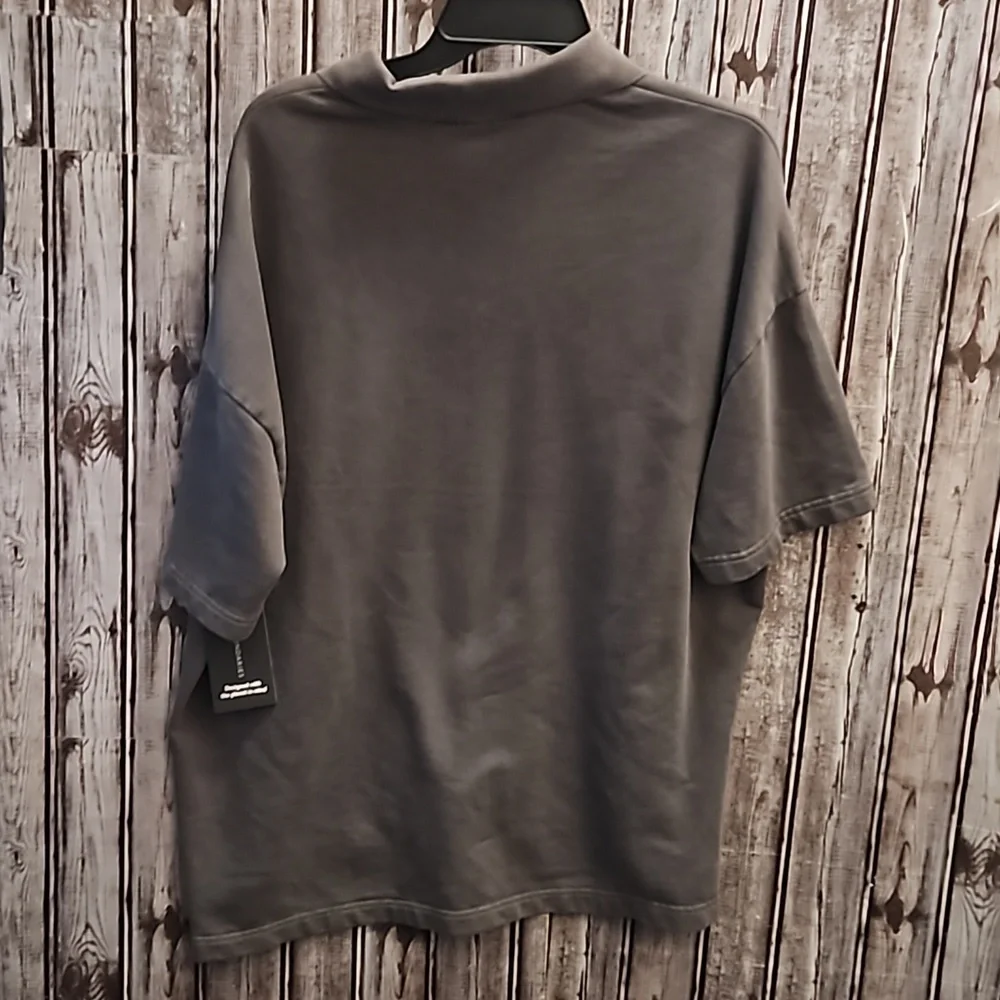 Set of 2 Oversized Terry Polo Shirts Small - Picture 4 of 7